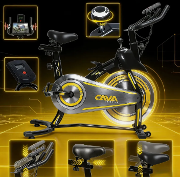 Bicicleta Spinning Cavalletta – Treino Intenso em Casa, Volante 13kg