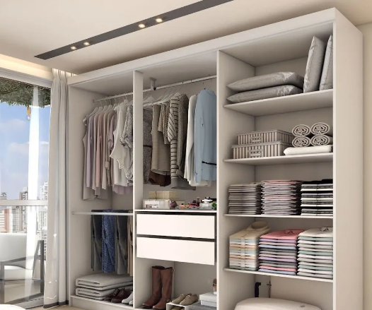 Guarda-Roupa Casal Odisseia 6 Portas 2 Gavetas com Espelho – Panorama Móveis