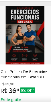 Guia de Exercícios em Casa