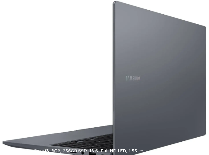 Notebook Samsung Galaxy Book4 – Intel Core i3, 8GB RAM, 256GB SSD, 15.6", Windows 11