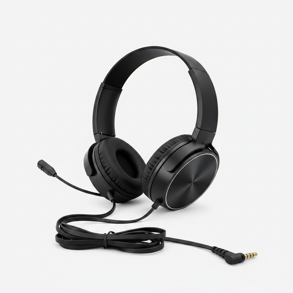 Fone de Ouvido com Microfone e Redução de Ruído